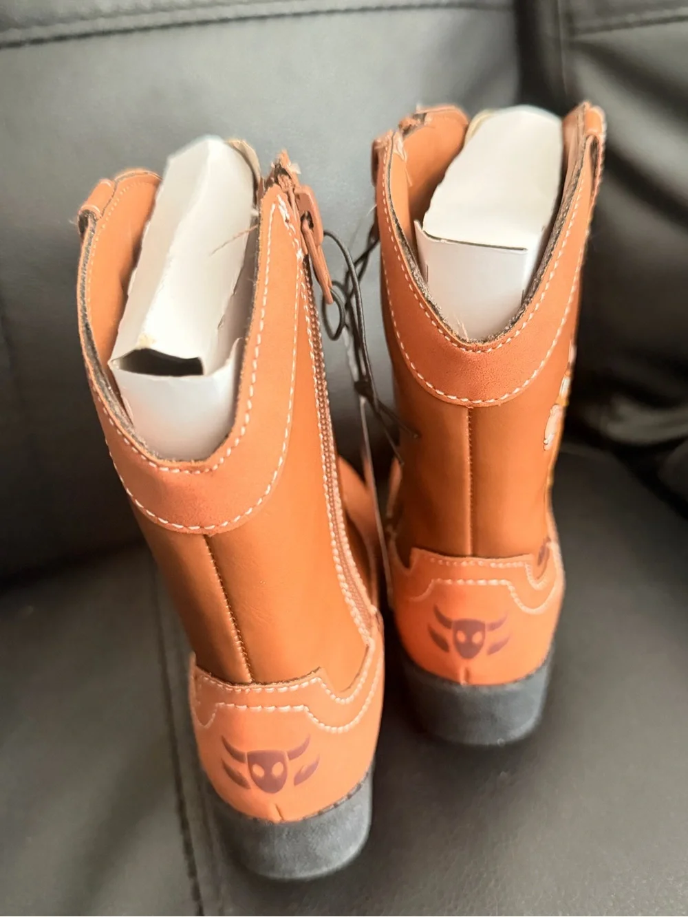 Disney toy story Cowboy Kids Boots - Brown size 8
